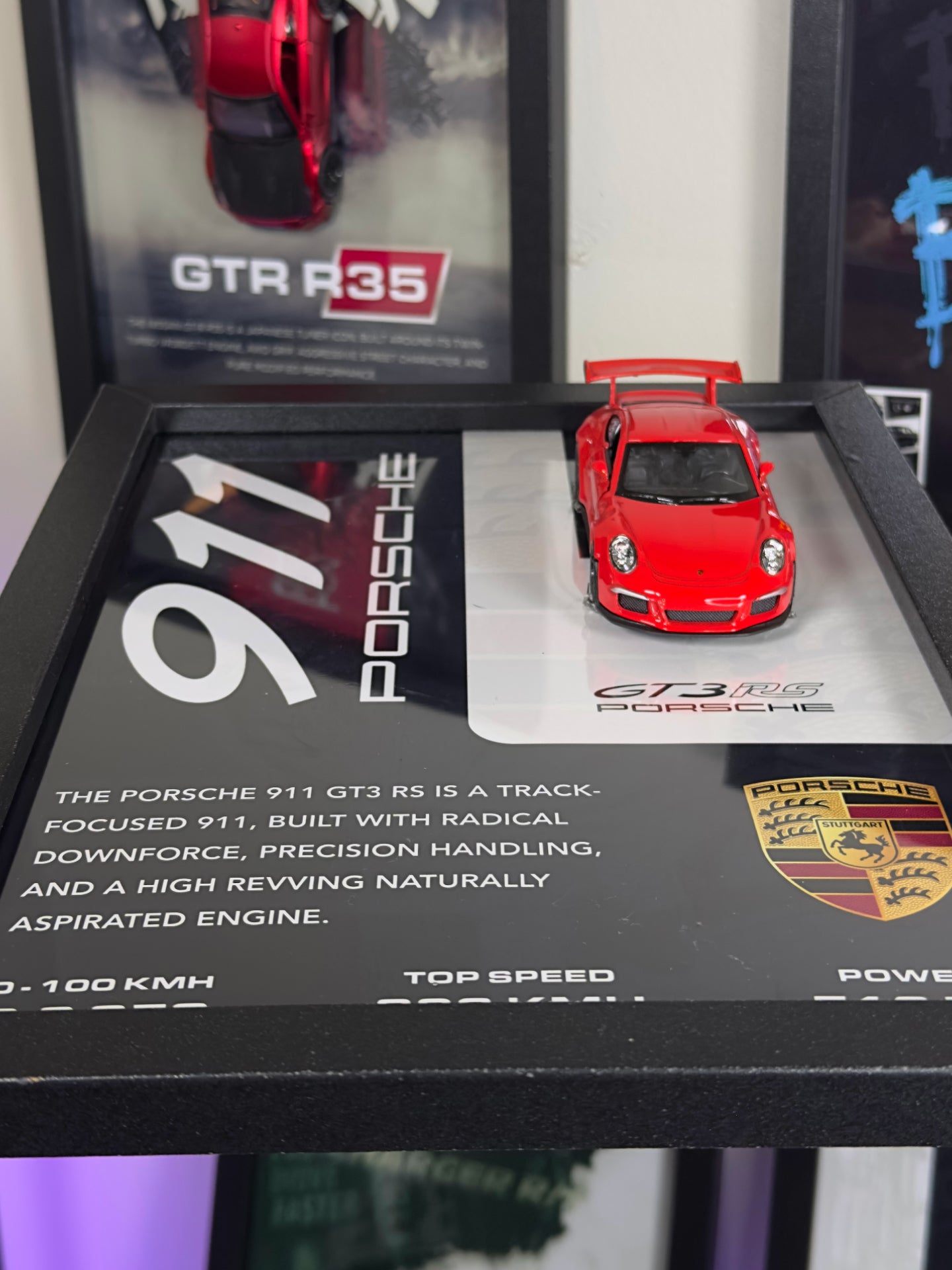 Porsche 911 GT3 RS Kırmızı Araba Tablosu