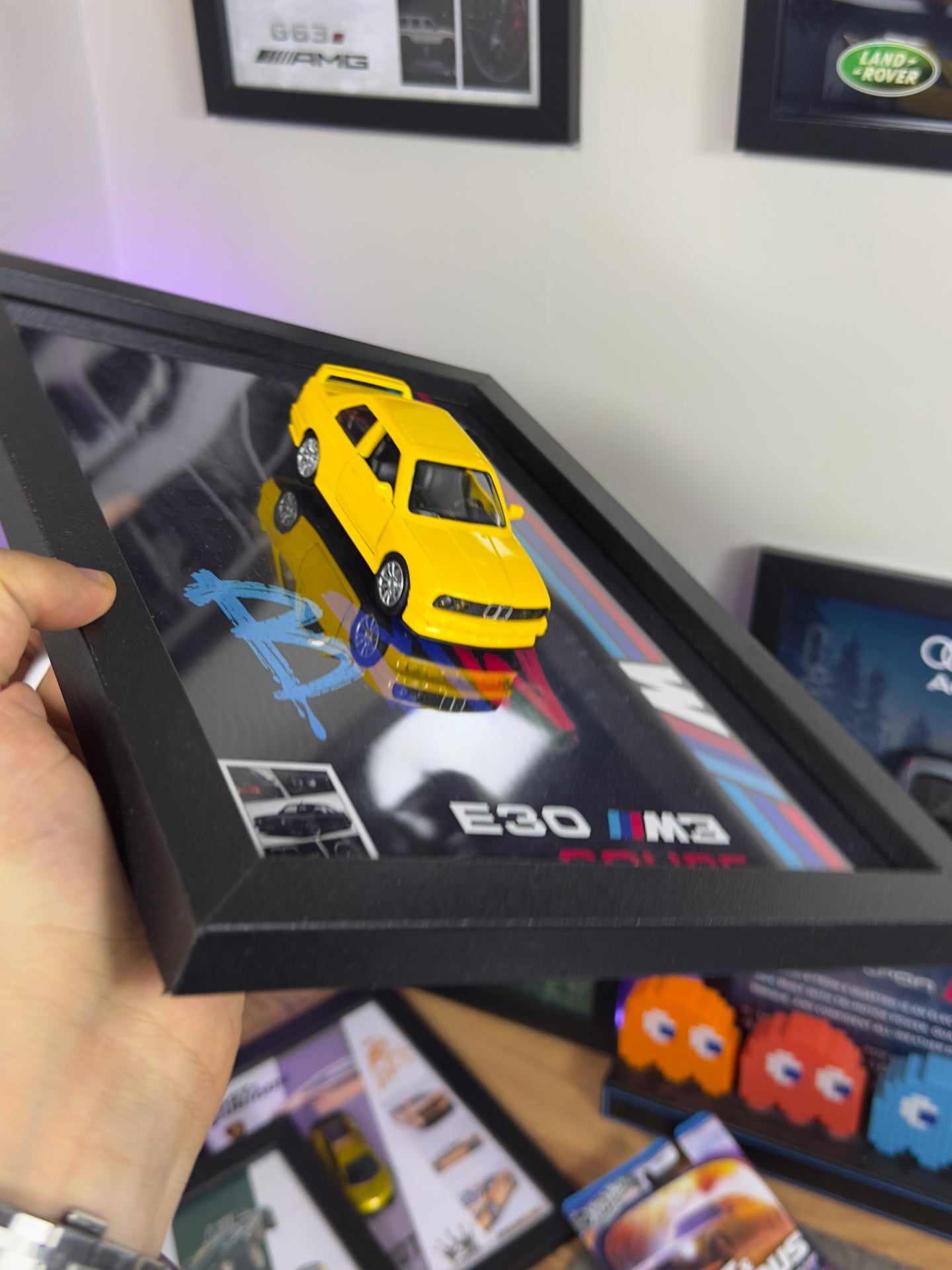BMW M3 E30 Sarı Araba Tablosu