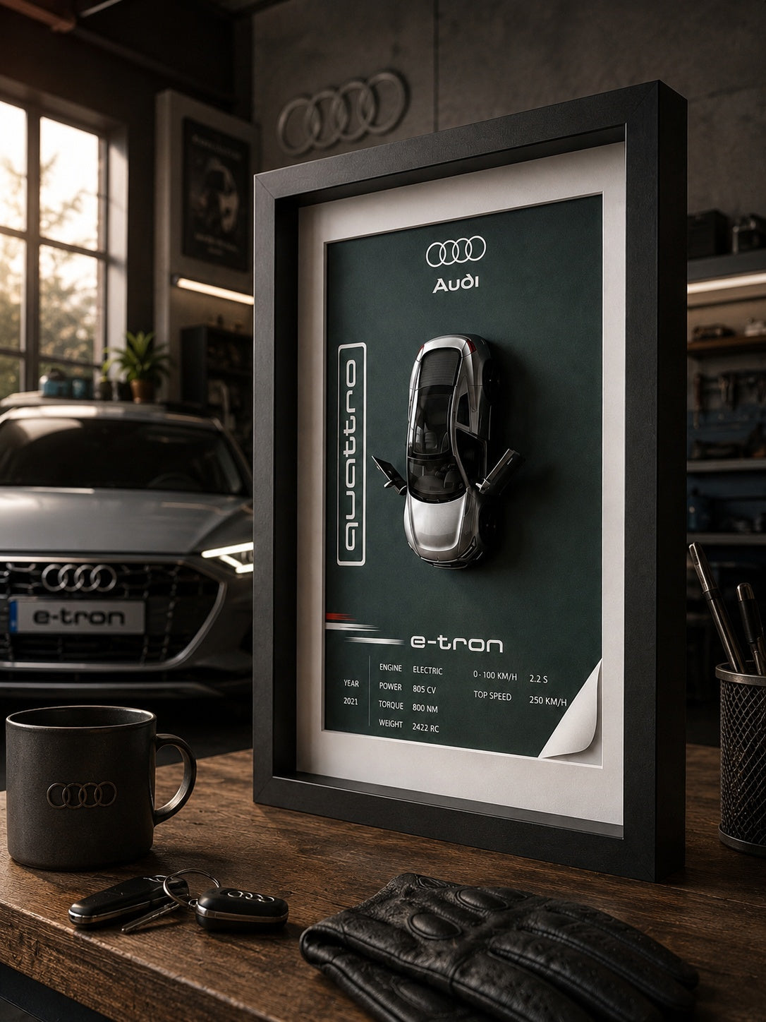Audi E-Tron Quattro — Orta Tablo