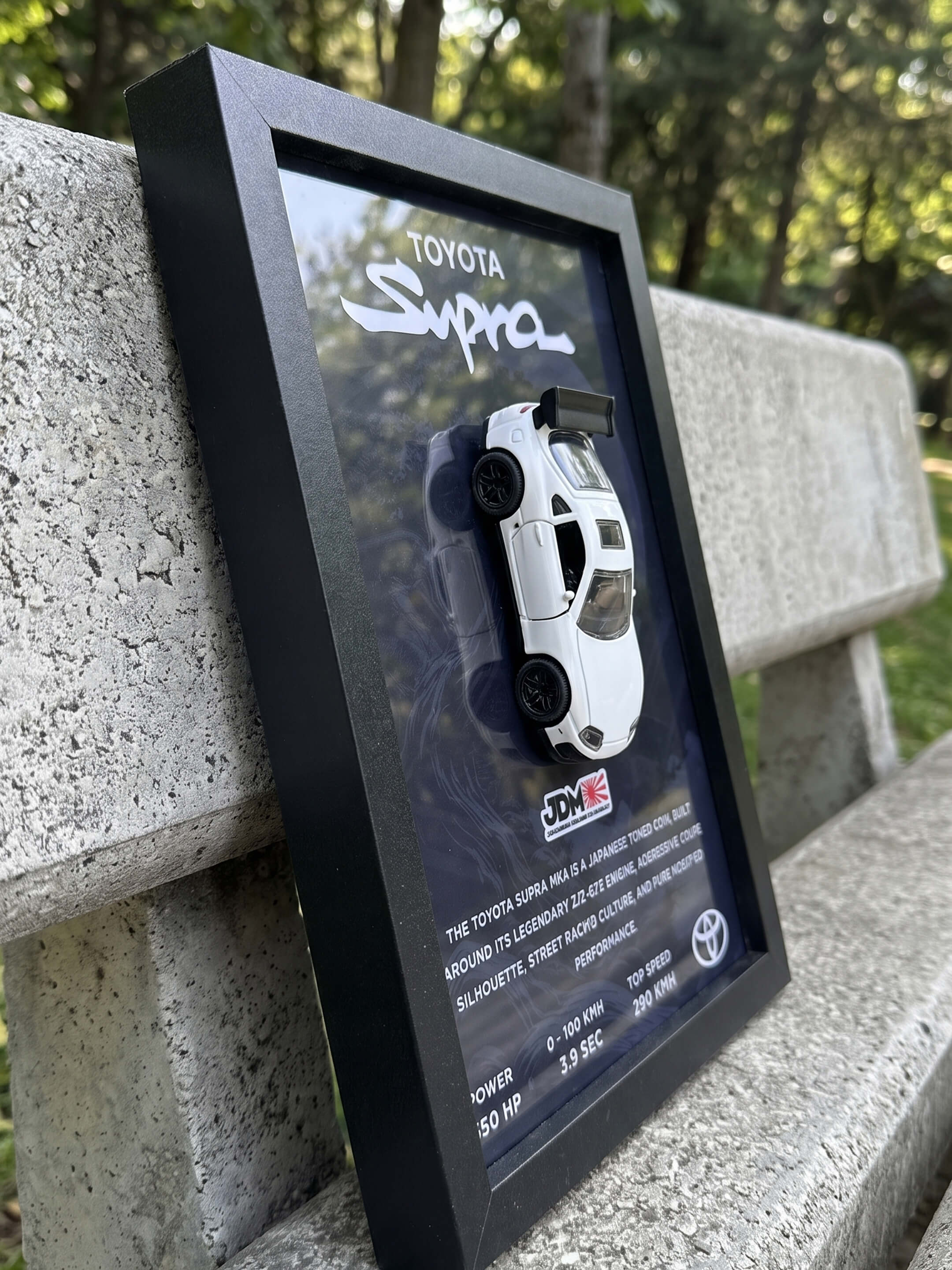 Toyota Supra Beyaz Araba Tablosu