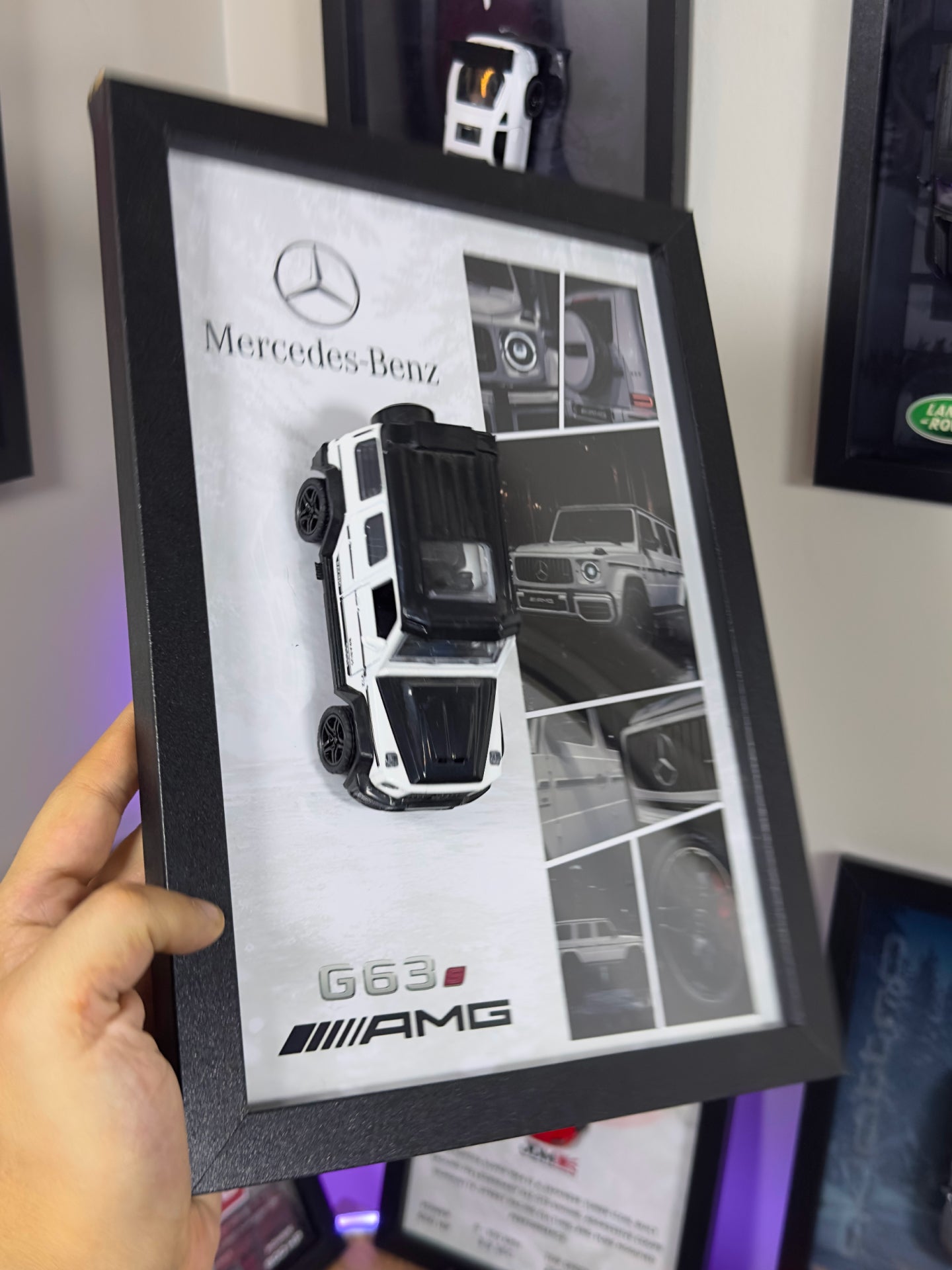 Mercedes G Class Beyaz Araba Tablosu