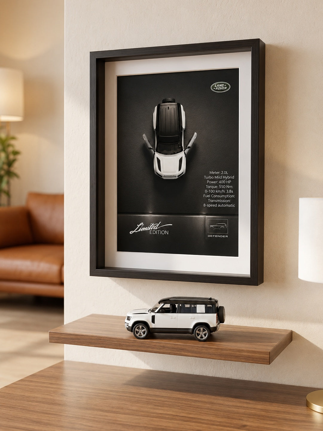 Land Rover Defender Araba Tablosu
