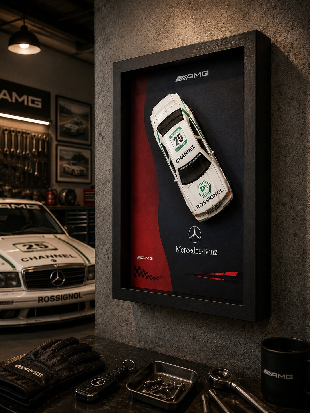 Mercedes E190 EVO Araba Tablosu