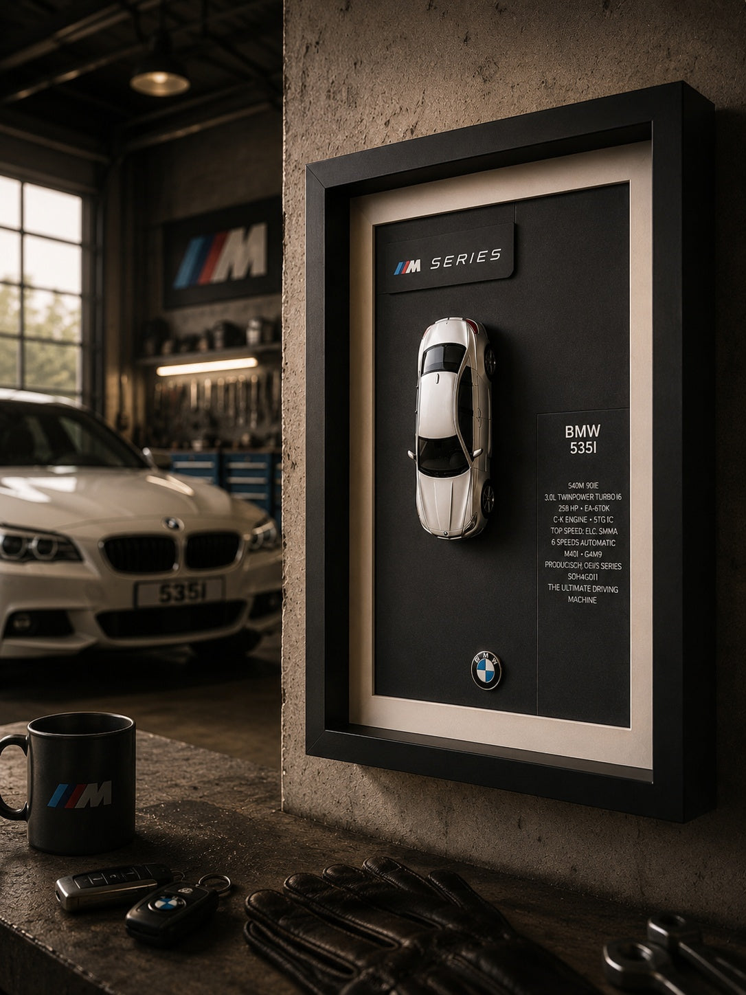 BMW 535i — Orta Tablo