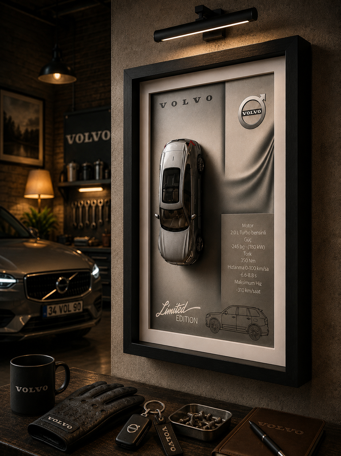 Volvo XC90 Araba Tablosu