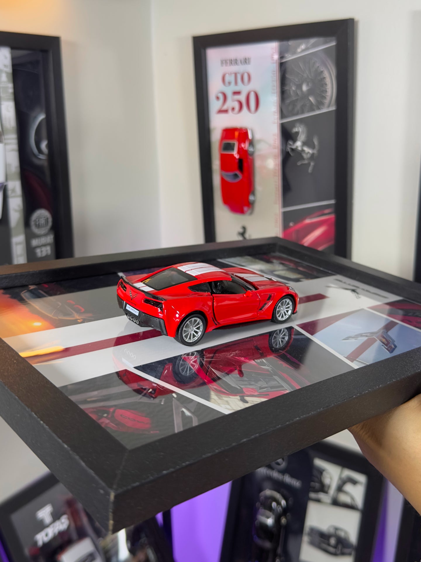 Chevrolet Corvette C7 Grand Sport Kırmızı Araba Tablosu