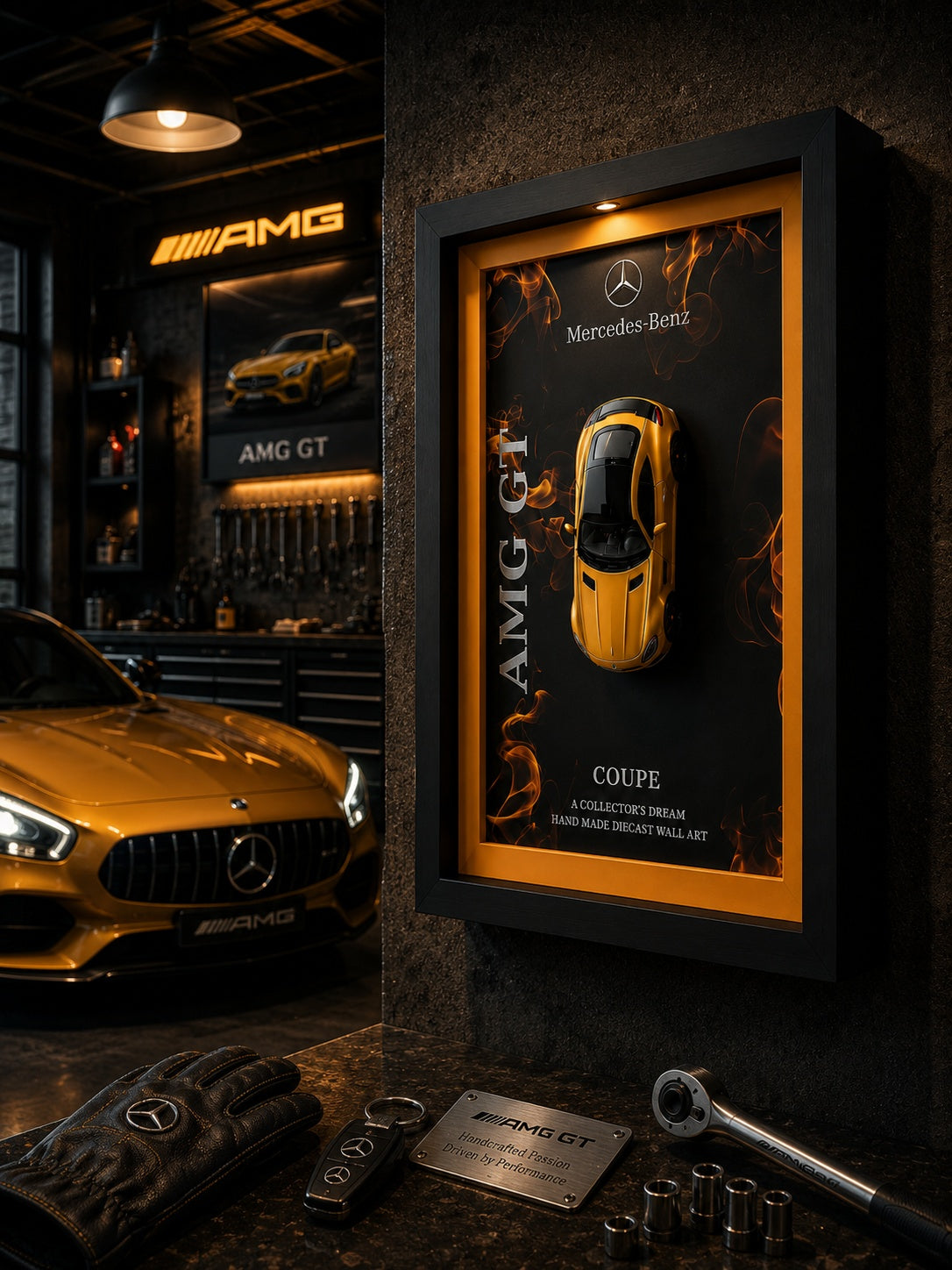 Mercedes AMG GT Coupe — Orta Tablo