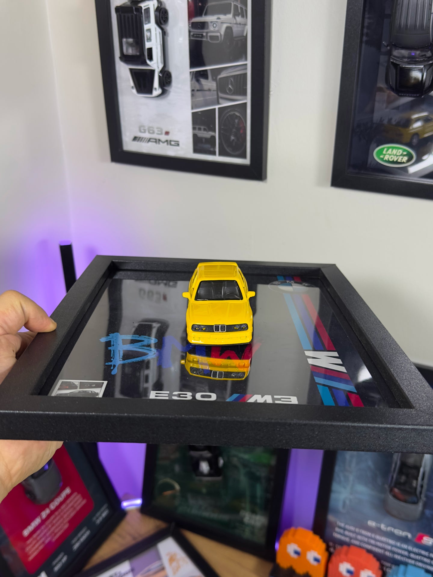BMW M3 E30 Sarı Araba Tablosu