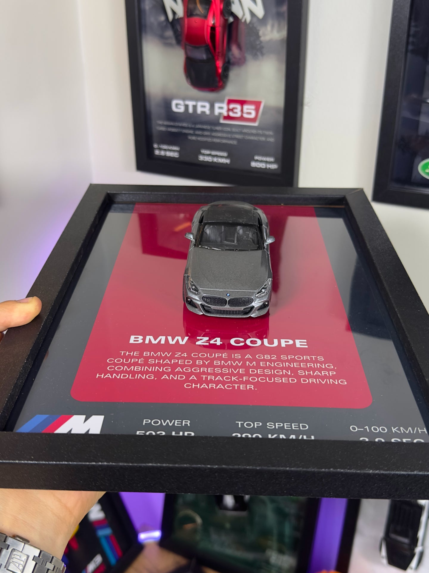 BMW Z4 Coupe Gri Araba Tablosu