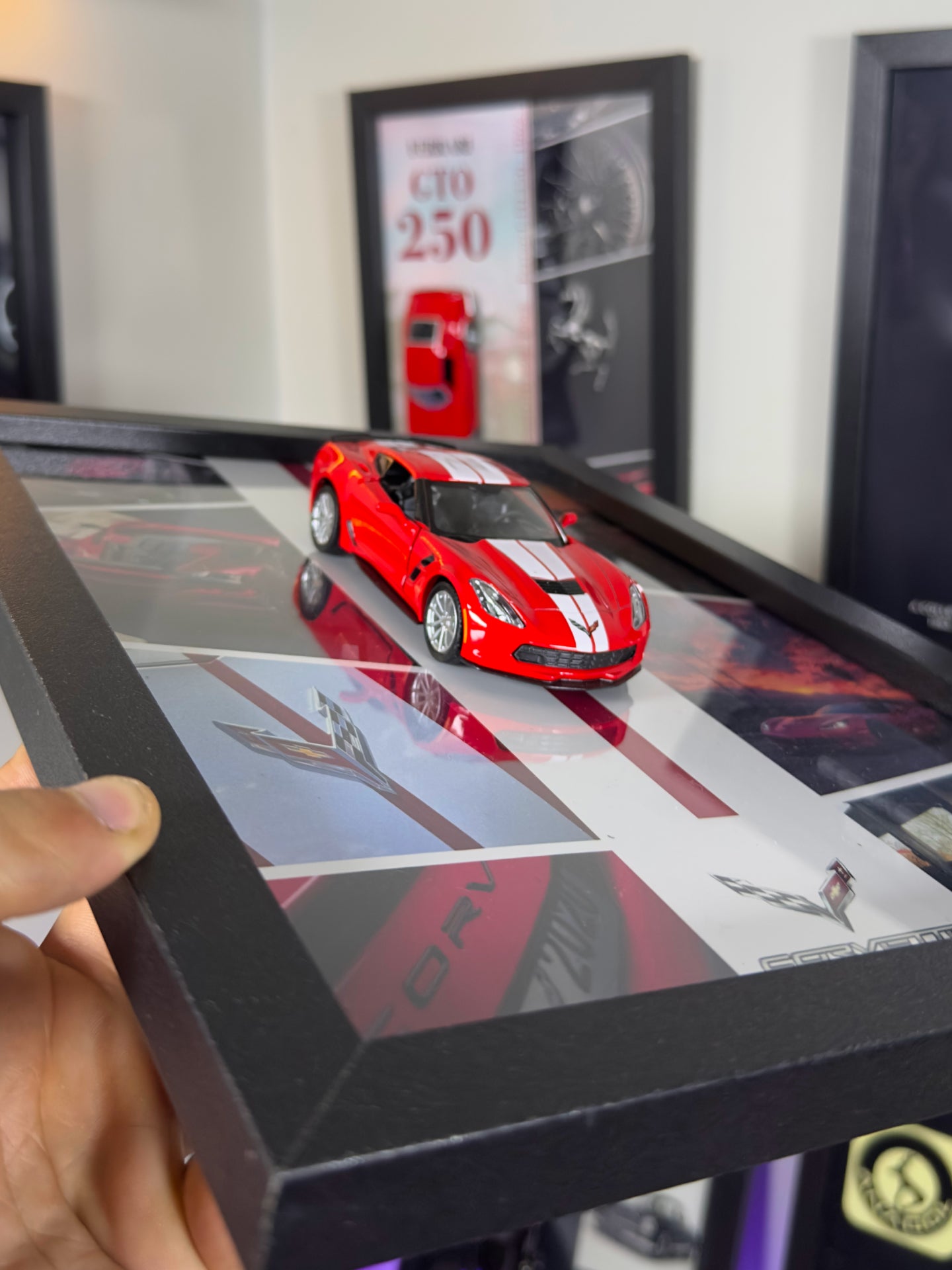 Chevrolet Corvette C7 Grand Sport Kırmızı Araba Tablosu
