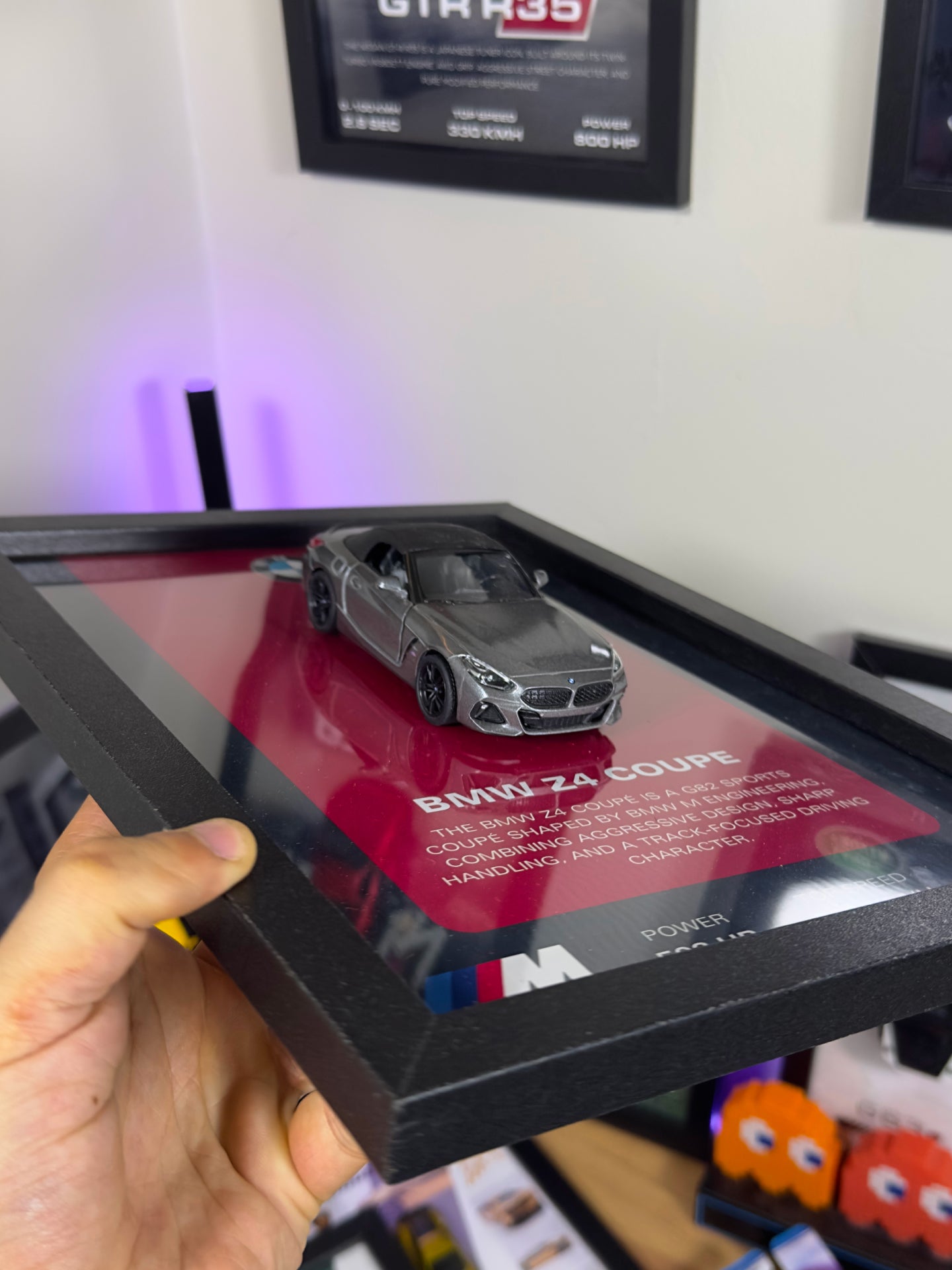 BMW Z4 Coupe Gri Araba Tablosu