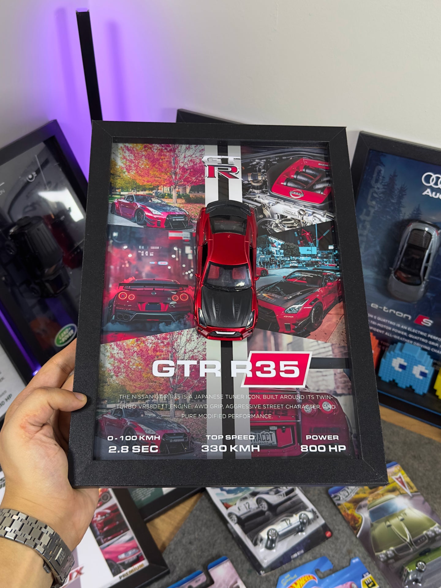 Nissan GTR R35 Kırmızı Araba Tablosu