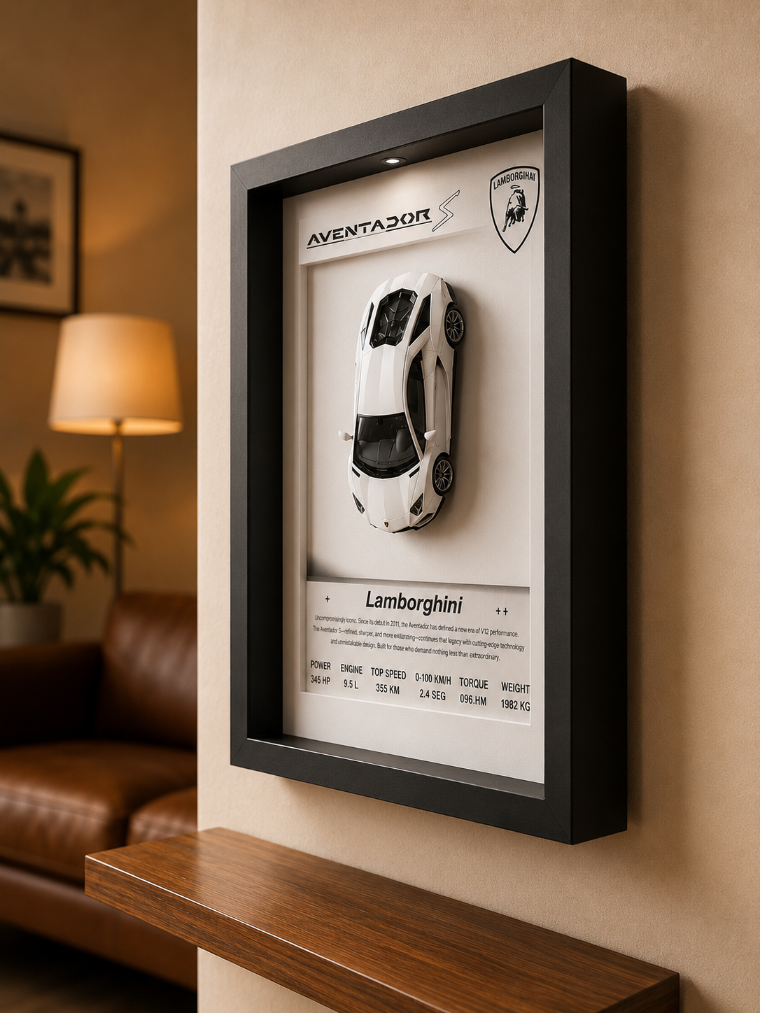 Lamborghini Aventador — Orta Tablo