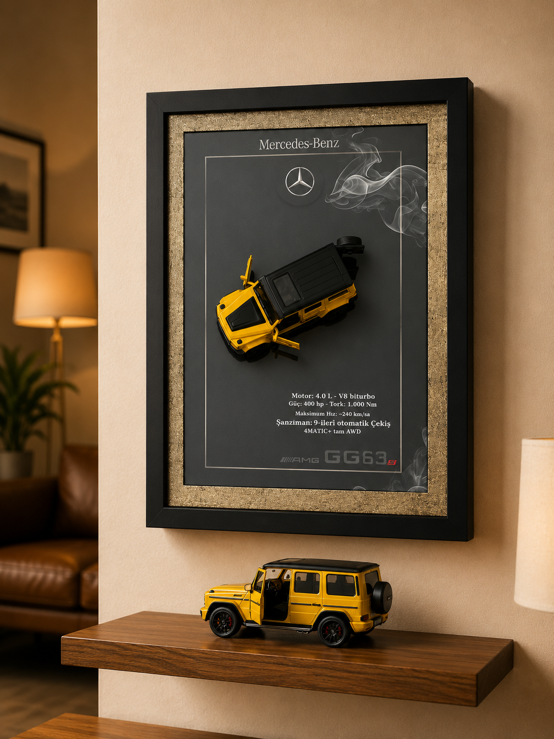 Mercedes G-Class Gold — Orta Tablo