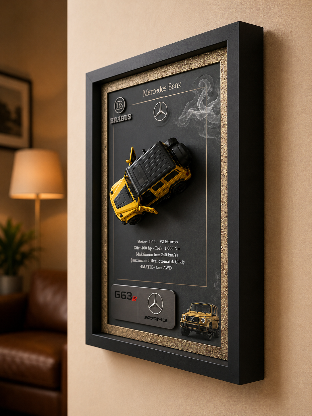 Mercedes G-Class Gold — Orta Tablo