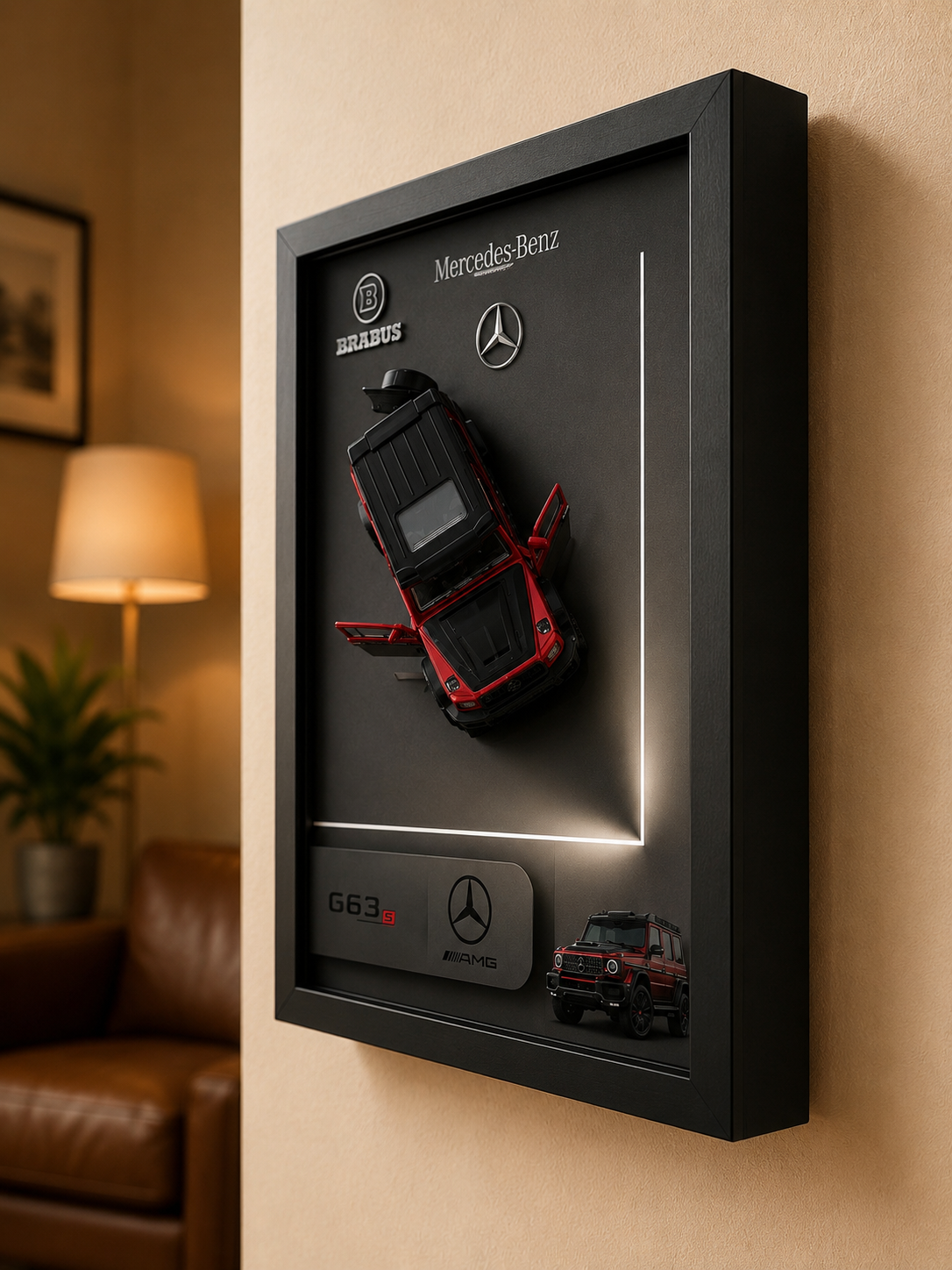 Mercedes G-Class Kırmızı — Orta Tablo
