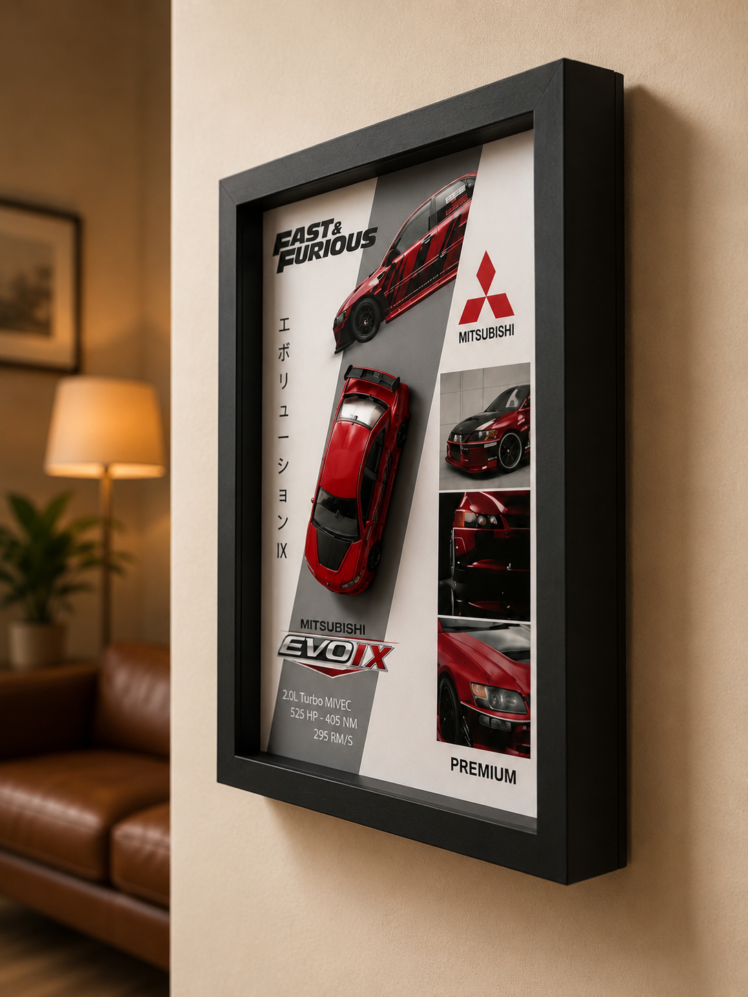 Mitsubishi Lancer Evolution IX Araba Tablosu
