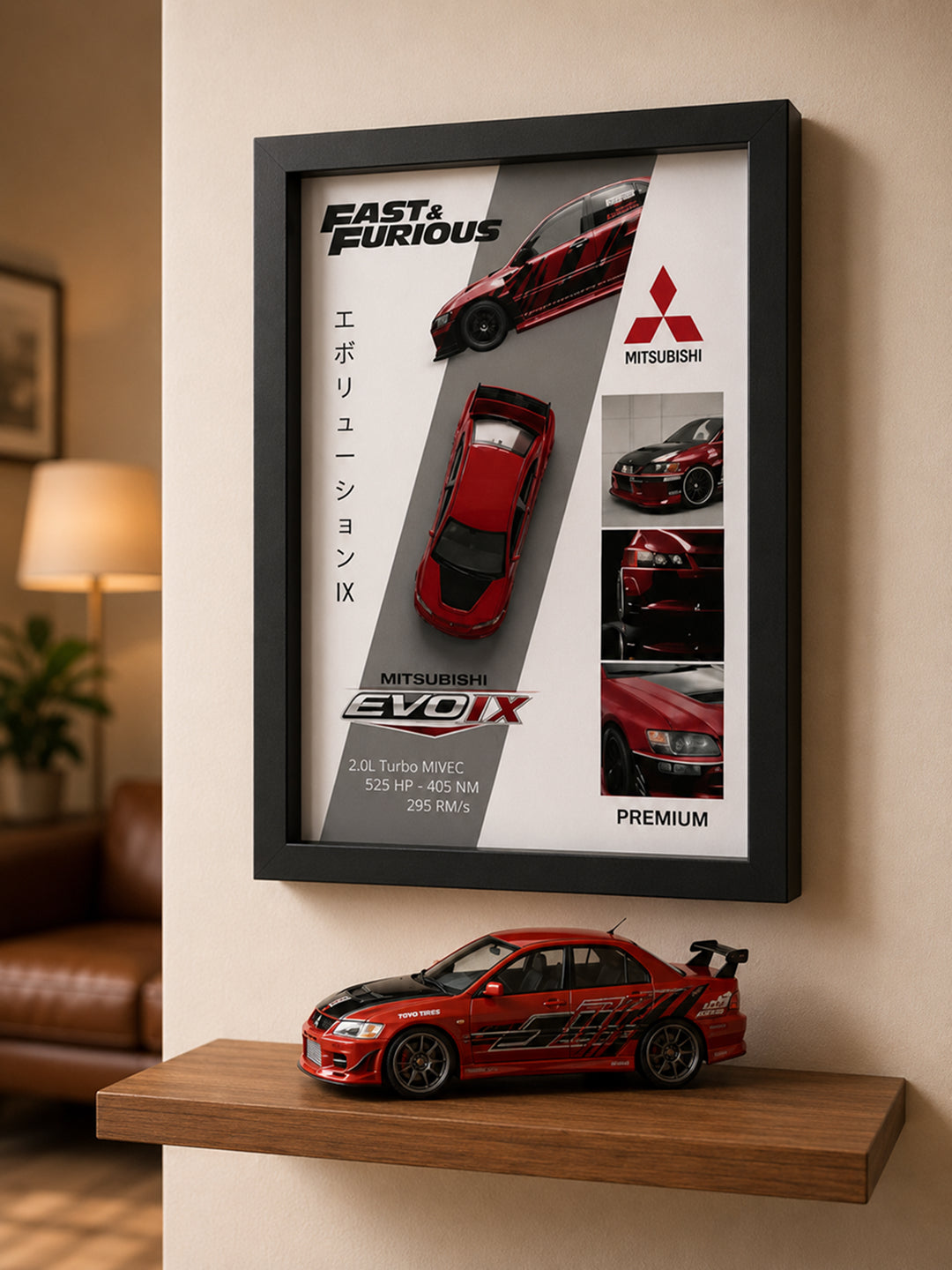 Mitsubishi Lancer Evolution X Araba Tablosu