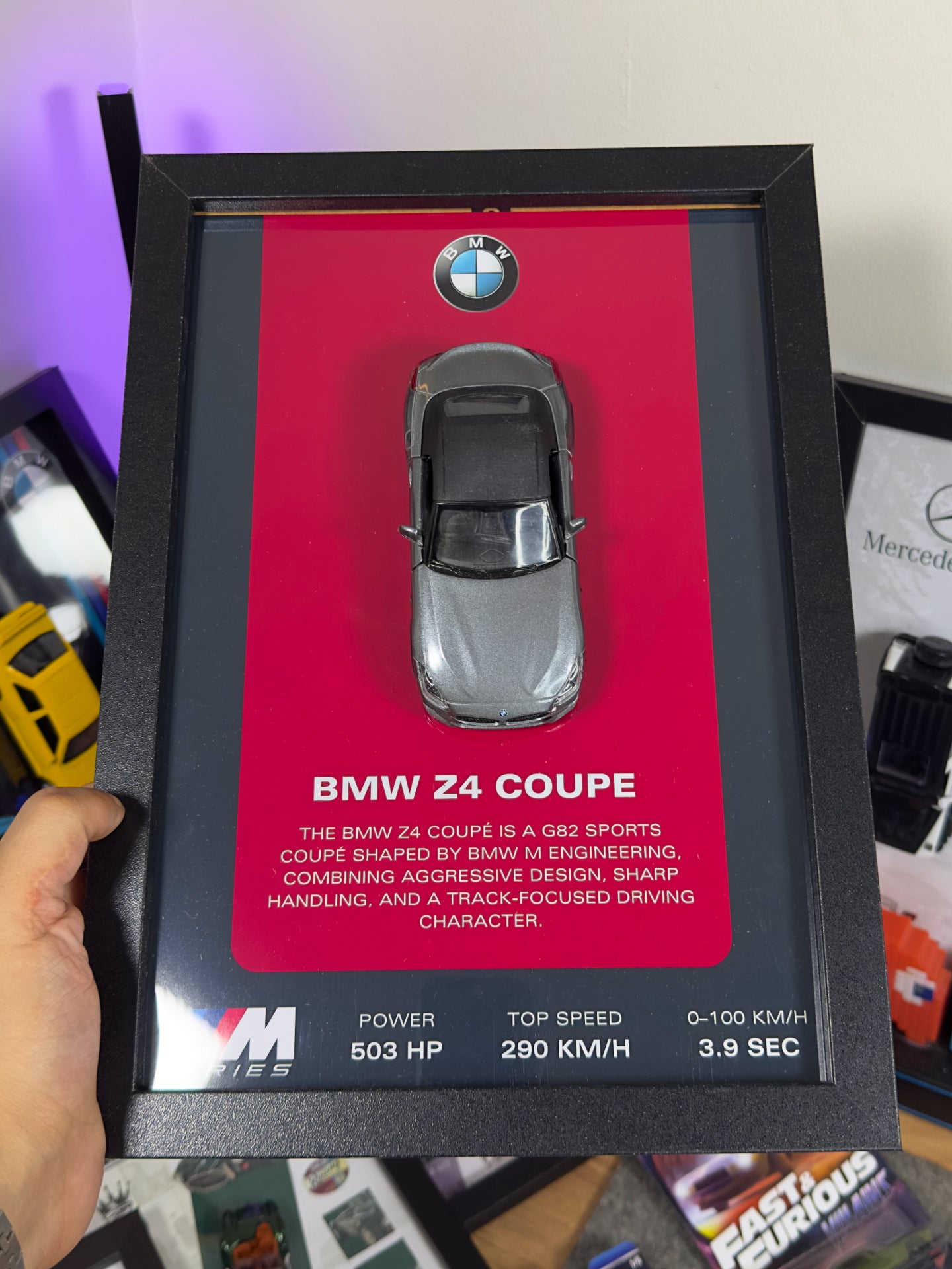 BMW Z4 Coupe Gri Araba Tablosu