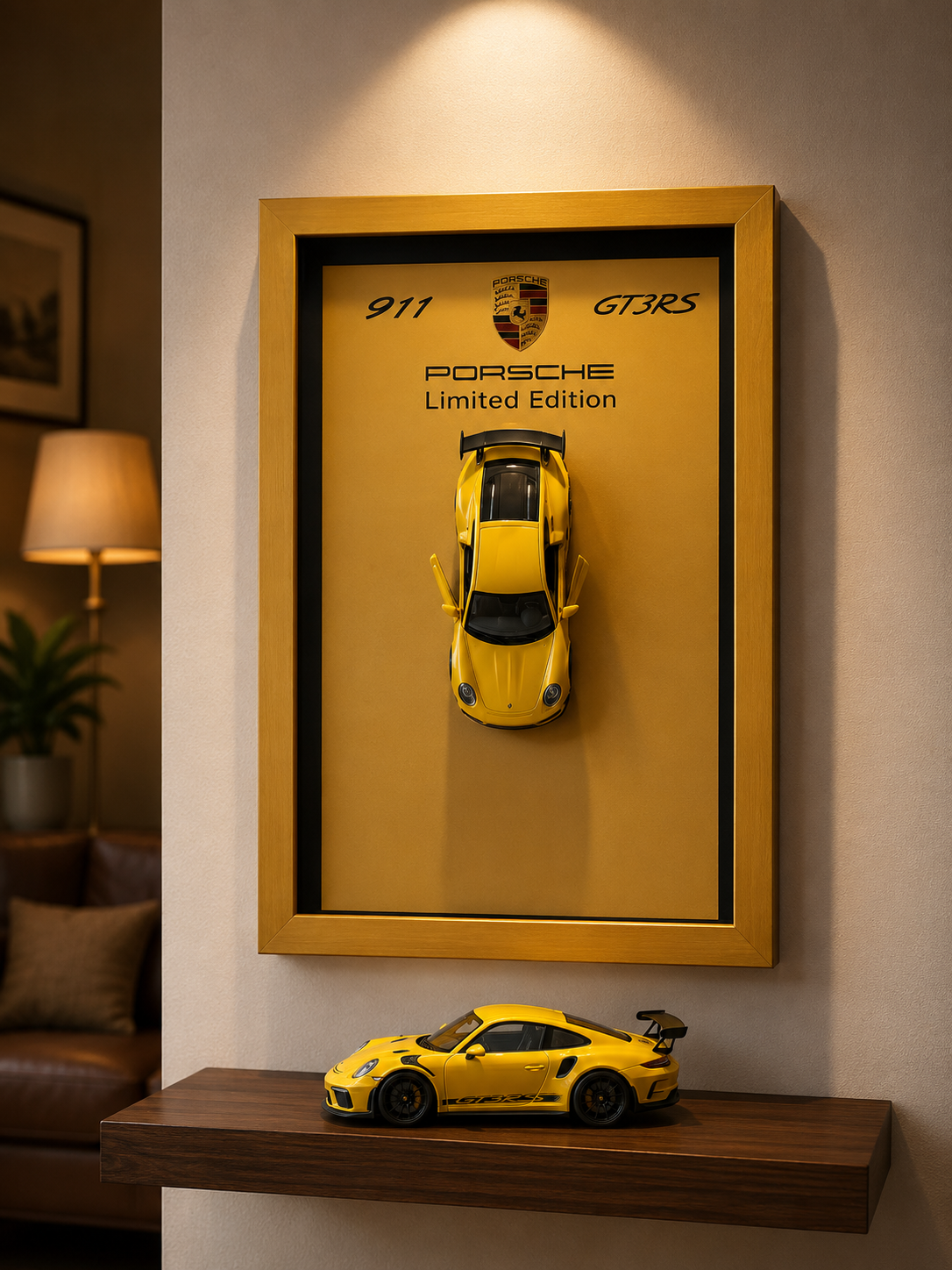 Porsche 911 GT3 RS Sarı Araba Tablosu