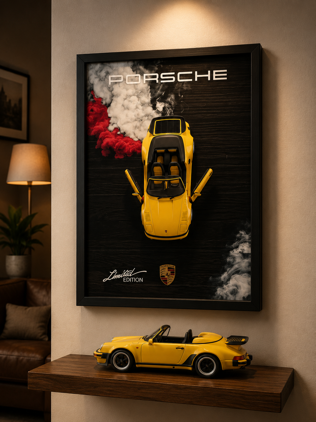 Porsche 930 Turbo Araba Tablosu