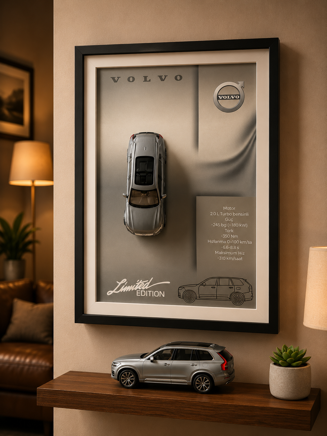 Volvo XC90 Araba Tablosu